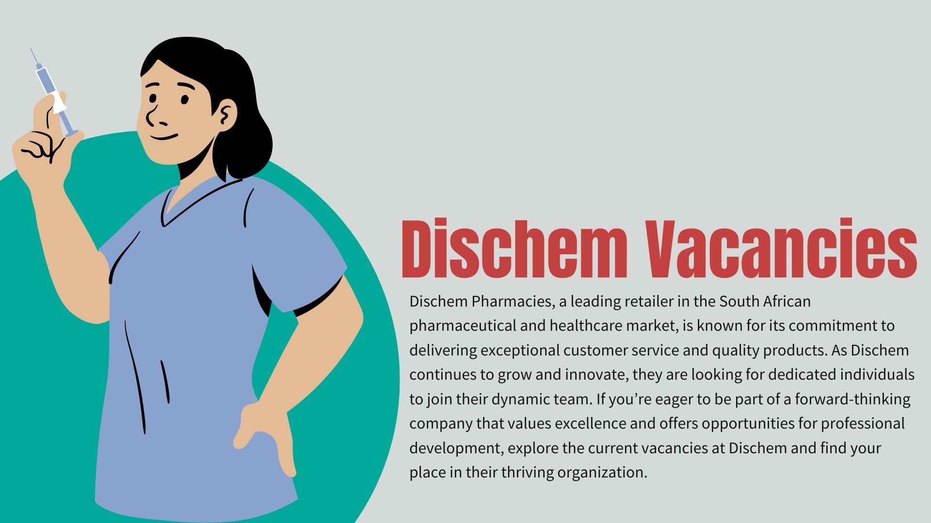 Dischem Vacancies