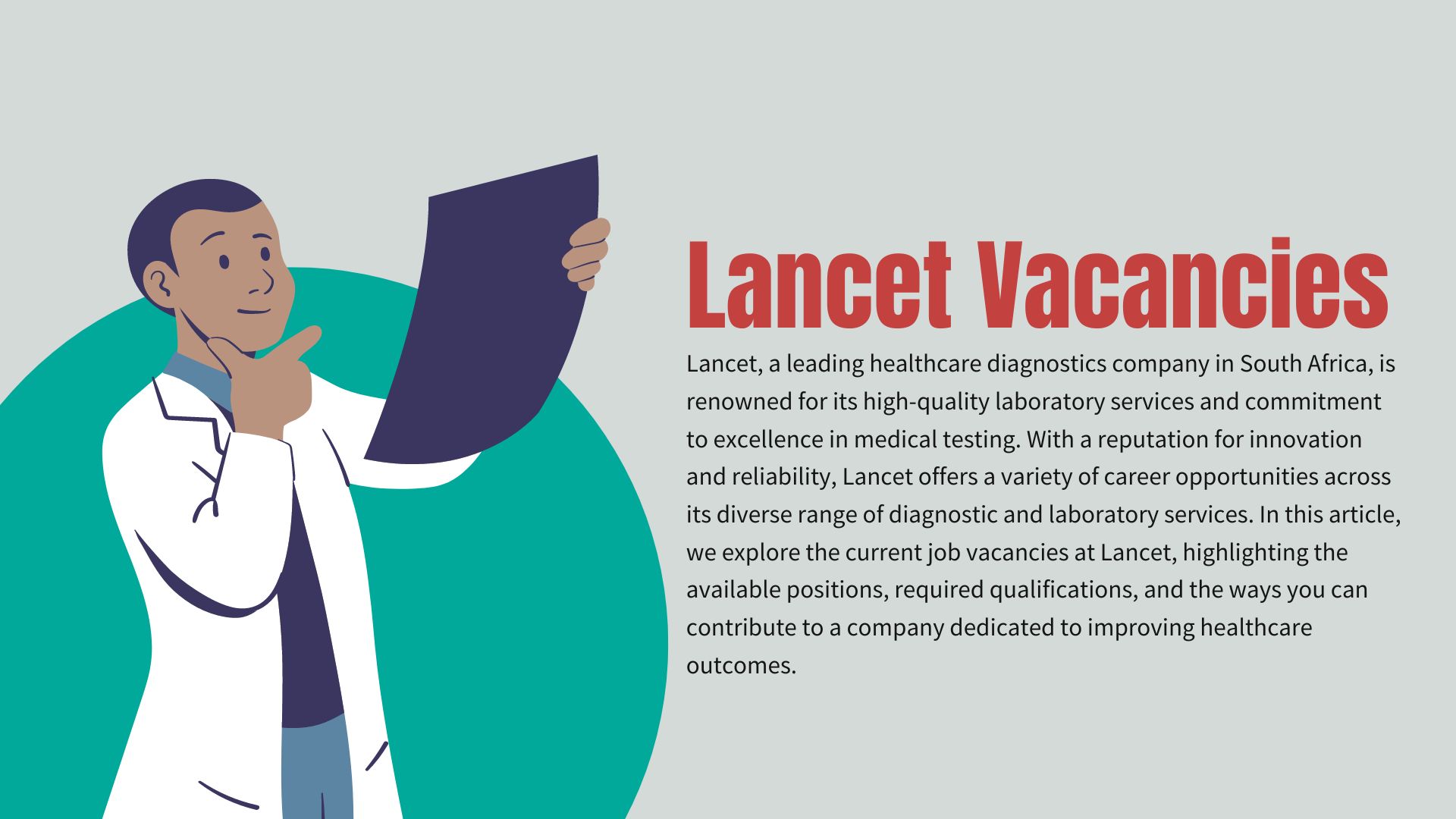 Lancet Vacancies